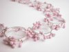 Detail - Pink Circles Neckpiece