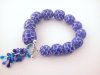 Blue Scale Bracelet