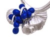 Coral Garden Ring - detail - blue