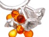 Coral Garden Ring - detail - orange