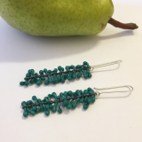 Glass earrings